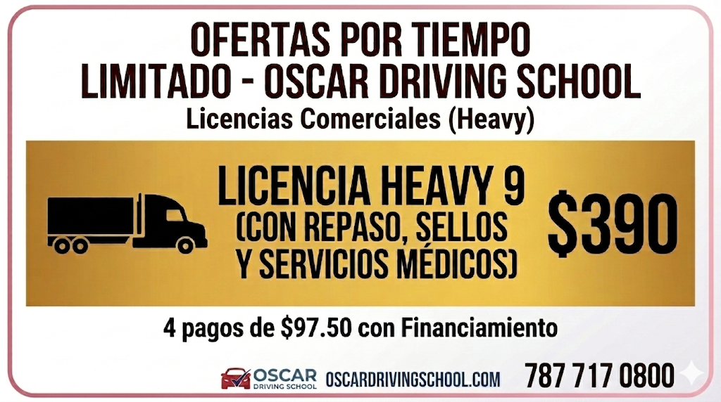 ¡LICENCIA HEAVY 9!